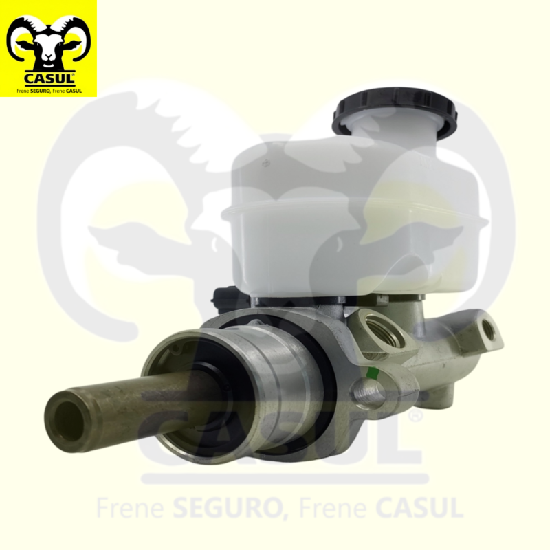 CILINDRO MAESTRO FRENOS FORD TRUCK E-250 ECONOLINE VAN 1998-1999 E-250 ECONOLINE CLUB WAGON 1995-1996 E-250 ECONOLINE CLUB WAGON 1998-2000 E-250 ECONOLINE WAGON 1999-2000 CON ABS ALUMINIO DIAMETRO 1-1/4" 31.75MM CUERDA PRIMARIA M18X1.5 SECUNDARIA 9/16-24