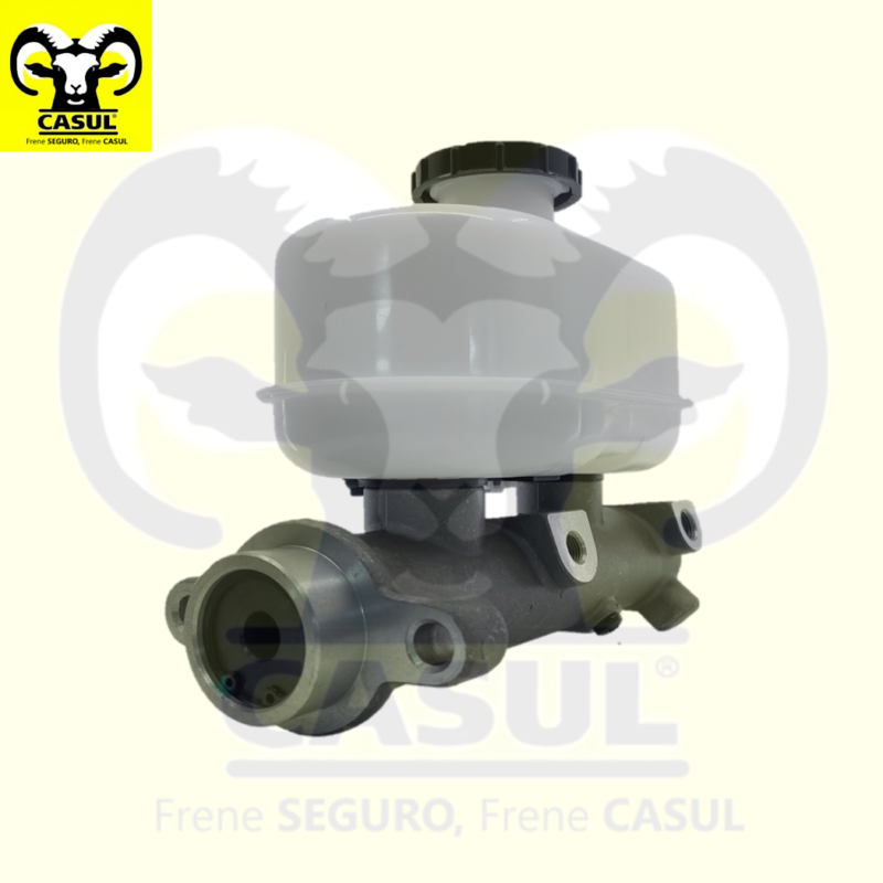 CILINDRO MAESTRO FRENOS FORD TRUCK F-350 1999-2007 F-350 SUPER DUTY 1999-2007 F-450 V10 1999-2006 F-450 V8 2005-2006 F-250 1999-2004 SIN CONTROL DE VELOCIDAD ALUMINIO DIAMETRO 3/8" 34.93MM CUERDA PRIMARIA 7/16-24 SECUNDARIA 9/16-18
