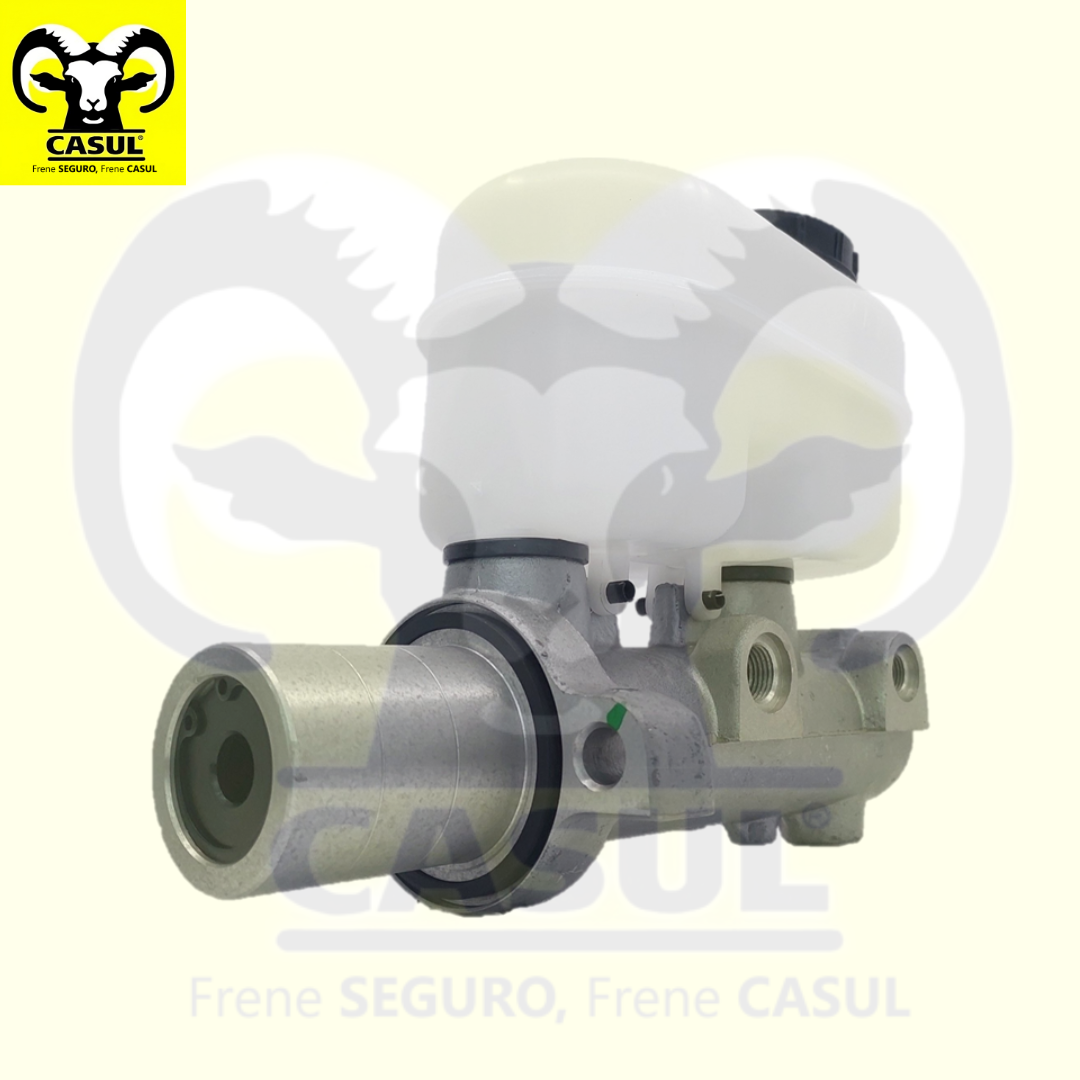 CILINDRO MAESTRO FRENOS FORD TRUCK E-150 ECONOLINE 2004-2004 E-150 ECONOLINE WAGON 2004-2004 SIN CONTROL DE CRUCERO ALUMINIO DIAMETRO 1-1/4" 31.75MM CUERDA PRIMARIA 9/16-18 SECUNDARIA 7/16-24