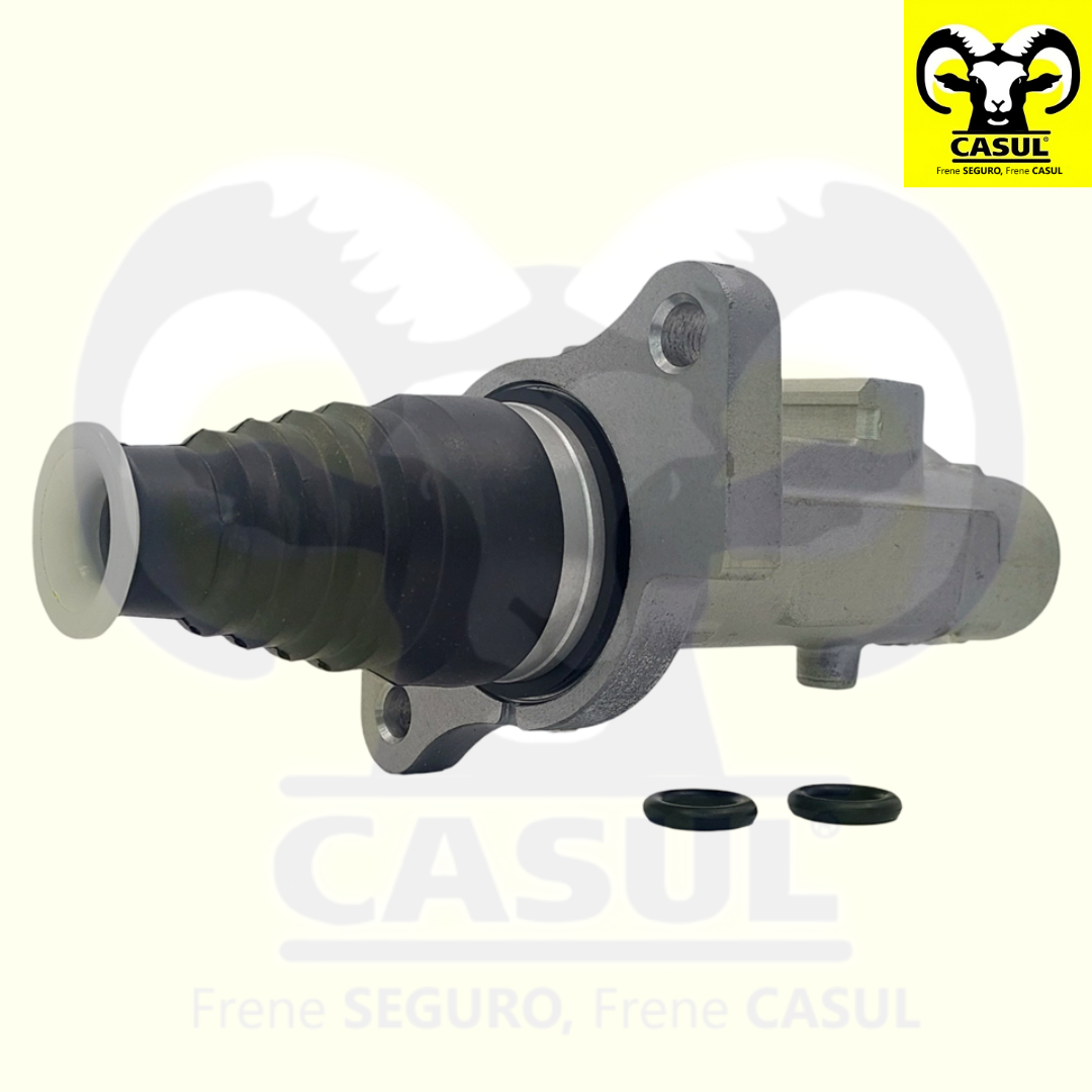 CILINDRO MAESTRO FRENOS DODGE STRATUS 4L 2.0 LTS 2001-2006 STRATUS 4L 2.4 LTS 2001-2006 STRATUS V6 2.7 LTS 2001-2006 STRATUS V6 3.0 LTS 2001-2005 CHRYSLER SEBRING 4L 2.4 LTS 2001-2006 ALUMINIO DIAMETRO 1" 25.4MM CUERDA PRIMARIA 7/16-24 SECUNDARIA 7/16-24