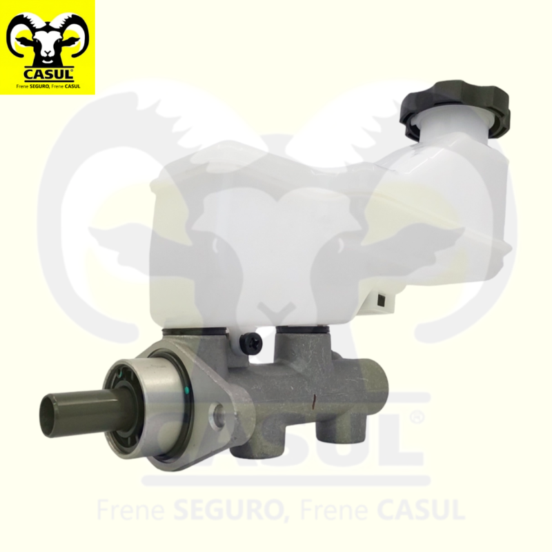CILINDRO MAESTRO FRENOS DODGE i10 4L 1.1 LTS 2012-2016 ALUMINIO DIAMETRO 13/16" 20.64MM CUERDA PRIMARIA M16-1.50 SECUNDARIA M10-1.0