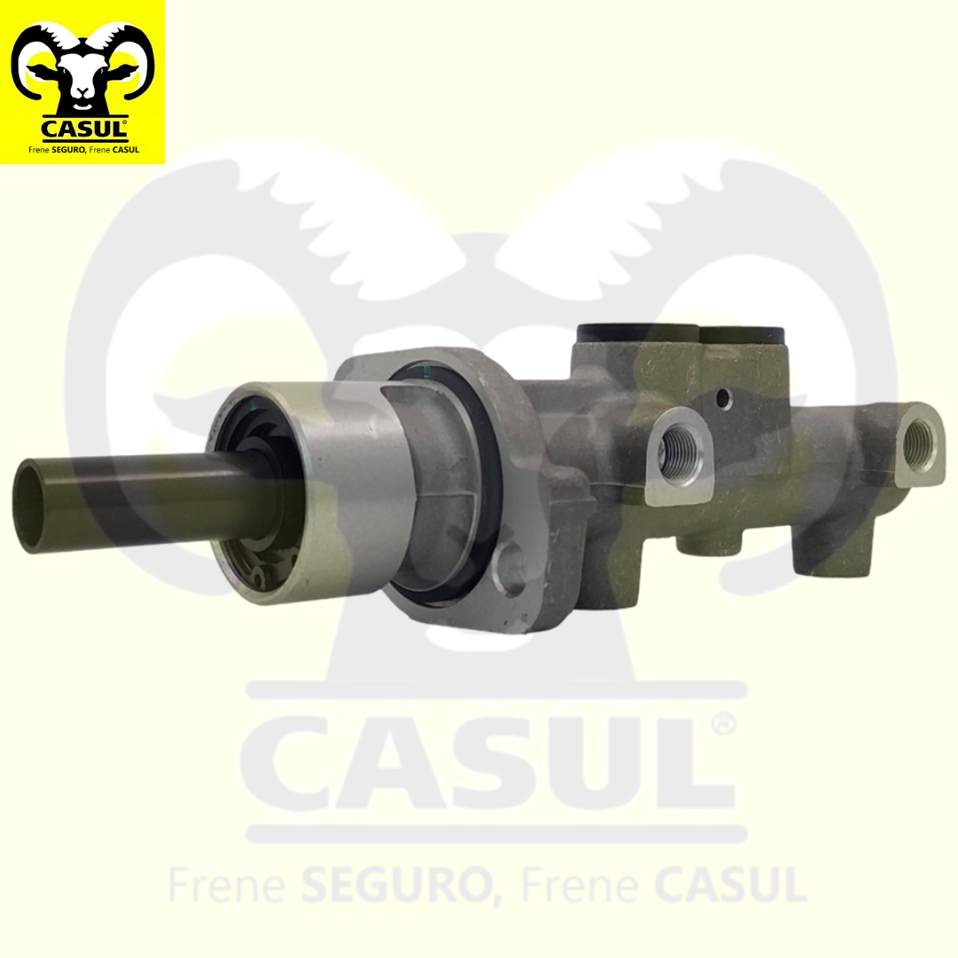 CILINDRO MAESTRO FRENOS SEAT CORDOBA 4L 1.6 LTS 2001-2009 CORDOBA 4L 2.0 LTS 2003-2009 ALUMINIO DIAMETRO 13/16" 20.64MM CUERDA PRIMARIA M12X1 SECUNDARIA M12X1