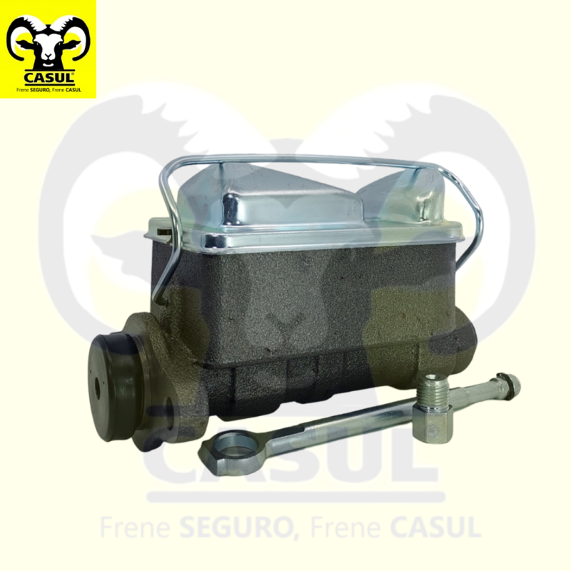 CILINDRO MAESTRO FRENOS FORD TRUCK F-100 1968-1972 HIERRO DIAMETRO 1" 25.4MM CUERDA PRIMARIA 9/16-18 SECUNDARIA 9/16-18
