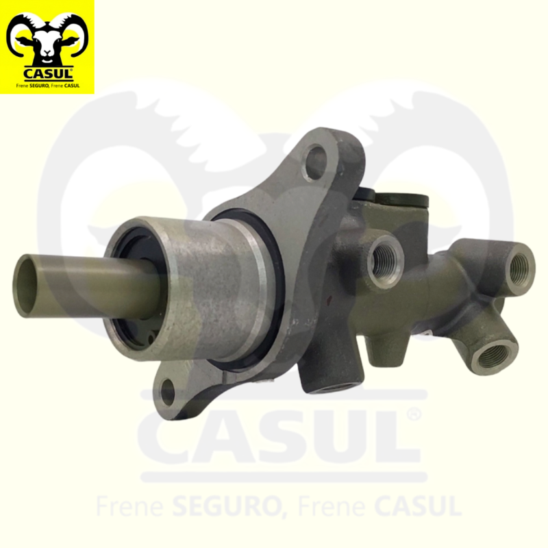 CILINDRO MAESTRO FRENOS SEAT LEON 4L 2.0 LTS 2004-2007 AUDI TT 4L 1.8 LTS 2003-2006 ALUMINIO DIAMETRO 15/16" 23.81MM CUERDA PRIMARIA M12X1 SECUNDARIA M12X1