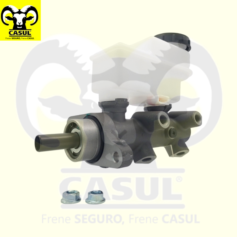 CILINDRO MAESTRO FRENOS NISSAN TRUCK TITAN 2004-2008 ARMADA 2004-2008 INFINITI TRUCK QX56 2004-2008 CILINDRO TOKIKO ALUMINIO DIAMETRO 1-3/16" 30.16MM CUERDA PRIMARIA M12-1.0 SECUNDARIA M12-1.0