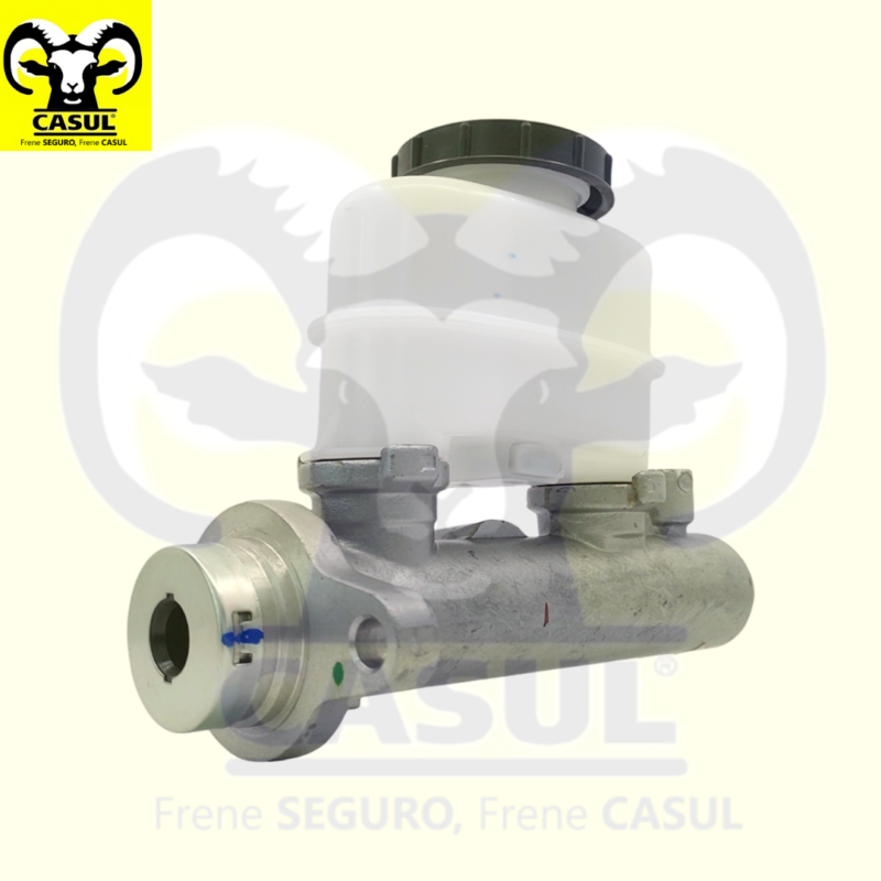 CILINDRO MAESTRO FRENOS NISSAN TRUCK D21 PICK UP 4L 2.4 LTS 1999-2001 ALUMINIO DIAMETRO 1" 25.4MM CUERDA M10X1 SECUNDARIA M10X1