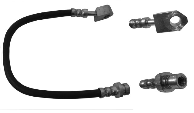 MANGUERA FRENO NISSAN TRUCK ESTAQUITAS DOBLE CABINA 1982-2000 ESTAQUITAS 1986-1996 D21 1992-1994 GMC TRUCK PICK UP 250 1994-1996 DELANTERA DERECHA USE: NF38494 52.0 CM