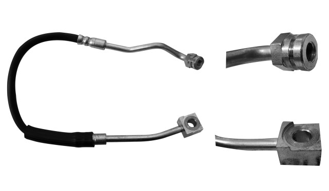 MANGUERA FRENO FORD TRUCK EXPLORER XLS V6 1993-1994 EXPLORER XLT V8 1993-1994 LIMITED 1993-1994 MAZDA TRUCK NAVAJO 1993-1994 DELANTERA DERECHA 56.0 CM