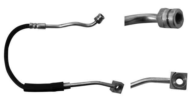 MANGUERA FRENO FORD TRUCK EXPLORER XLS V6 1993-1994 EXPLORER XLT V8 1993-1994 LIMITED 1993-1994 MAZDA TRUCK NAVAJO 1993-1994 DELANTERA IZQUIERDA 57.0 CM