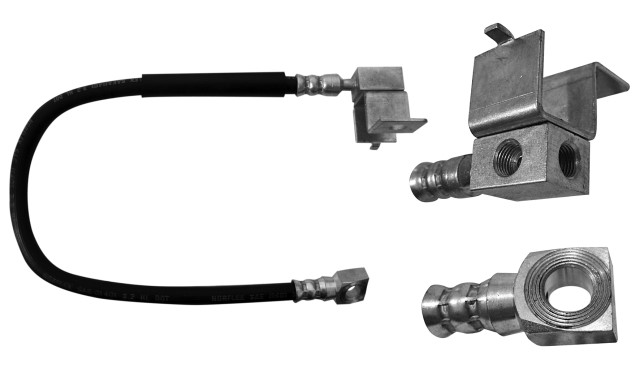 MANGUERA FRENO DODGE TRUCK RAM 1500 1994-1997 RAM 2500 1994-1997 RAM 3500 1994-1997 RAM 1500 VAN 1995-1997 DELANTERA IZQUIERDA 52.5 CM