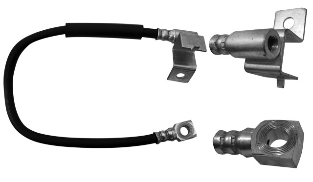 MANGUERA FRENO DODGE TRUCK RAM 1500 1994-1999 RAM 2500 1994-1996 RAM 1500 VAN 1995-2000 RAM 2500 VAN 1996-1996 DELANTERA DERECHA 2WD 51.0 CM