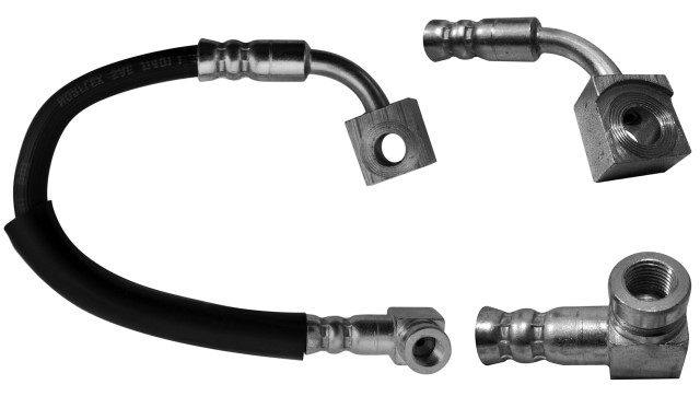MANGUERA FRENO FORD TRUCK RANGER 1998-2005 EXPLORER SPORT 2001-2003 EXPLORER SPORT TRAC 2001-2005 LINCOLN TRUCK BLACKWOOD 2002-2003 DELANTERA IZQUIERDA 34.0 CM