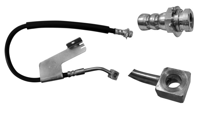 MANGUERA FRENO CHEVROLET TRUCK EXPRESS 2500 1996-2002 EXPRESS 3500 1996-2002 G30 1996-1996 G30 2001-2002 GMC TRUCK SAVANA 2500 1996-2001 DELANTERA DERECHA 63.5 CM