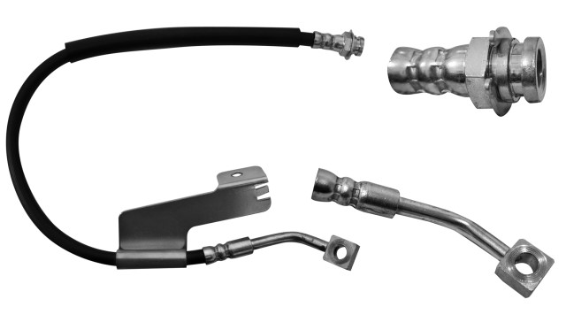 MANGUERA FRENO CHEVROLET TRUCK EXPRESS 2500 1996-2002 EXPRESS 3500 1996-2002 G30 1996-1996 G30 2001-2002 GMC TRUCK SAVANA 2500 1996-2001 DELANTERA IZQUIERDA 63.5 CM