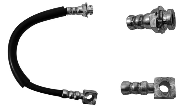 MANGUERA FRENO CHEVROLET TRUCK BLAZER 1998-1999 GMC TRUCK JIMMY 1998-2001 DELANTERA 32.5 CM