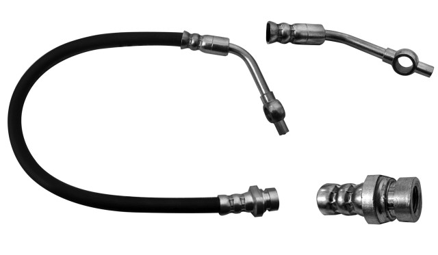 MANGUERA FRENO NISSAN TRUCK NP300 FRONTIER 4L 2.5 LTS 2016-2020 FRONTIER 4L 2.4 LTS 2001-2004 FRONTIER 4L 2.5 LTS 2005-2022 XTERRA 2001-2003 DELANTERA DERECHA 49.0 CM