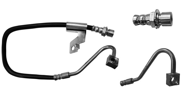 MANGUERA FRENO CHEVROLET TRUCK S10 2000-2004 BLAZER 2000-2005 GMC TRUCK JIMMY 2000-2005 SONOMA 2000-2004 DELANTERA IZQUIERDA 68.5 CM