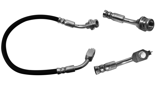 MANGUERA FRENO NISSAN TRUCK PATHFINDER 1987-1995 D21 1986-1994 DELANTERA IZQUIERDA 50.0 CM