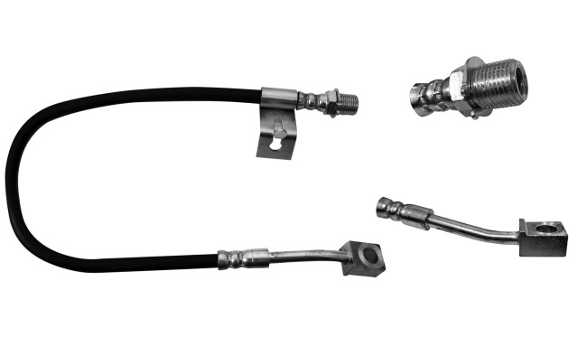 MANGUERA FRENO CHEVROLET TRUCK SUBURBAN 1990-1994 C35 1974-1978 C1500 SUBURBAN 1992-1998 C2500 SUBURBAN 1992-1998 VOLVO C30 PICK UP 1974-1978 DELANTERA DERECHA 65.0 CM