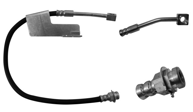 MANGUERA FRENO CHEVROLET TRUCK C35 1988-1994 C2500 1989-1995 C2500 SUBURBAN 1992-1995 C3500 1988-1994 DELANTERA DERECHA 58.0 CM