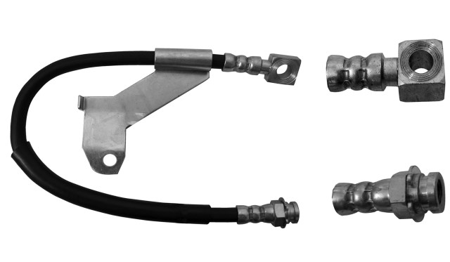 MANGUERA FRENO CHEVROLET CAVALIER 1992-1994 BERETTA 1992-1996 CORSICA 1992-1996 CUTLASS CALAIS 1990-1991 PONTIAC GRAND AM 1990-1998 BUICK SKYLARK 1990-1998 DELANTERA DERECHA 44.0 CM