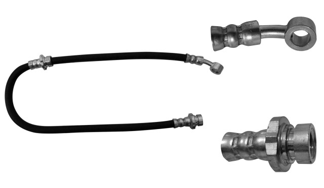 MANGUERA FRENO NISSAN TIIDA SEDAN 2007-2012 TIIDA 2008-2012 HATCH BACK DELANTERA DERECHA 65.7 CM