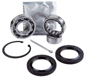 KIT BALERO RUEDA TRASERO SET VOLKSWAGEN TRUCK COMBI 1974-2000 INT 6207+EXT CASCARA DE NUEZ 308-203+2 RETENES+GRASA+CHAVETA+SEGURO