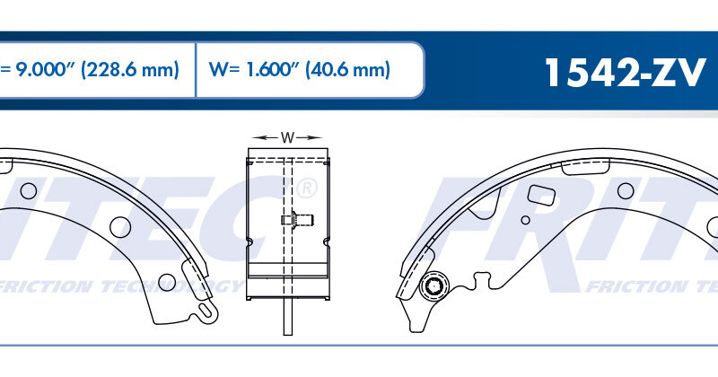 BALATA TAMBOR TRASERA TOYOTA TRUCK RAV4 2003 =S802