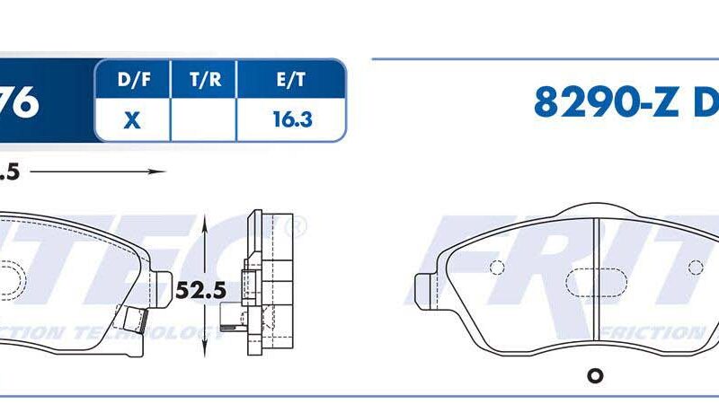 BALATA DISCO DELANTERA CHEVROLET CORSA 2002-2008 CHEVROLET TRUCK TORNADO 2004-2012 =D1176