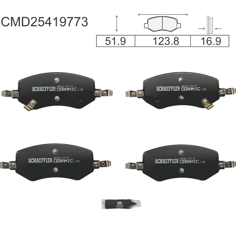 BALATA DISCO DELANTERA CHEVROLET AVEO 2024-2025