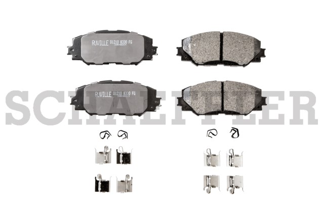 BALATA DISCO DELANTERA TOYOTA COROLLA LE 2009-2019 COROLLA XRS 2010-2013 RAV4 4L 2006-2018 MATRIX 2009-2010