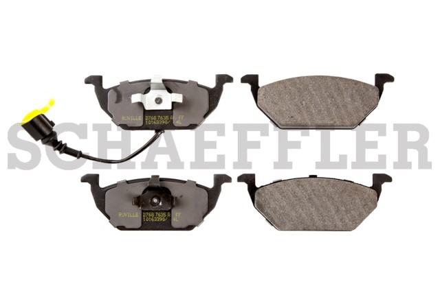 BALATA DISCO DELANTERA VOLKSWAGEN GOLF A4 2000-2007 JETTA A4 1999-2015 JETTA A6 4L 2.0 LTS 2014-2018 CON SENSOR